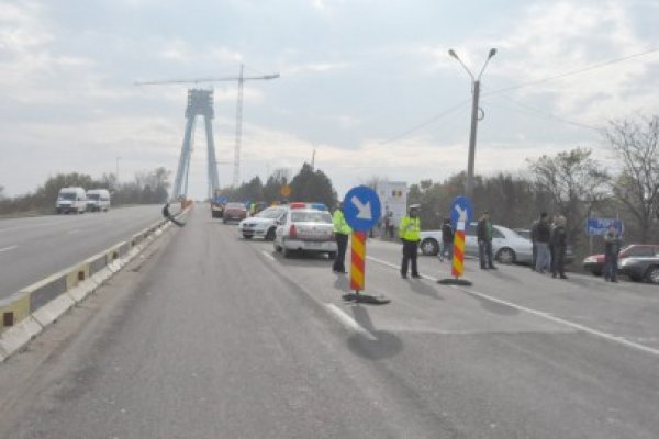 De ce întârzie libera trecere până la cinci tone pe Podul Agigea